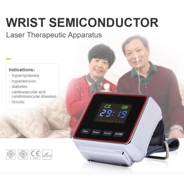 Diabetes portable equipment Wrist Type LLLT nasal polyps Therapy Equipment Laser watch